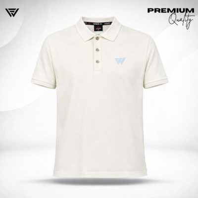 Premium Polo-( White )