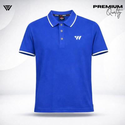 Premium Polo-( Navy-Blue )