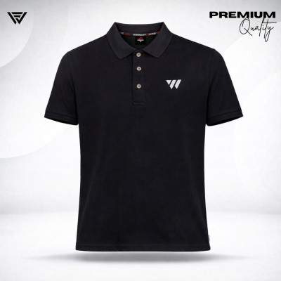 Premium Polo-( Black )