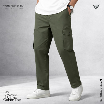 6 POCKET CARGO CHINOS-[PREMIUM OLIVE]