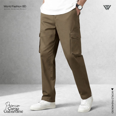 6 POCKET CARGO CHINOS - [PREMIUM BROWN]