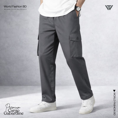 6 POCKET CARGO CHINOS - [PREMIUM DEEP ASH]