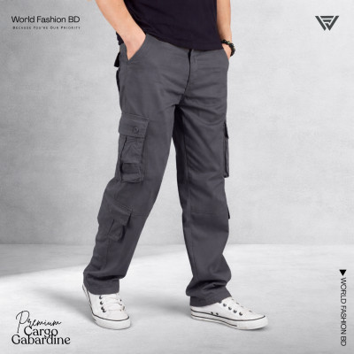 8 POCKET CARGO JOGGERS - [PREMIUM ASH]