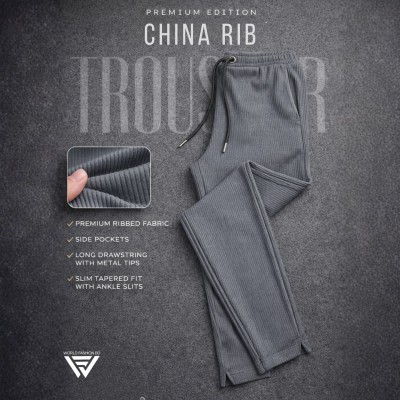 China Rib Low Cut Baggy - Deep Ash