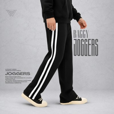 PREMIUM COTTON BAGGY TROUSER - [2-STEP]