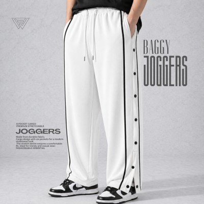 PREMIUM BAGGY TROUSER - 7 BUTTON WHITE
