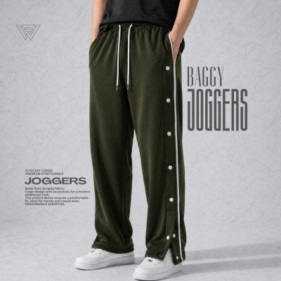 PREMIUM BAGGY TROUSER - 7 BUTTON OLIVE