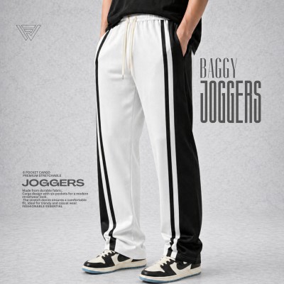 PREMIUM BAGGY TROUSER - BLACK STEP 1