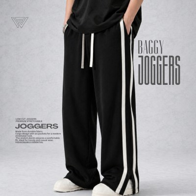 PREMIUM BAGGY TROUSER - LOW CUT BLACK