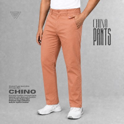 Men's Premium Chino Pant - Burnt Orange