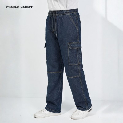 6 POCKET BAGGY NON STITCH - BLUE