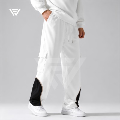 Urban Cargo Joggers – White