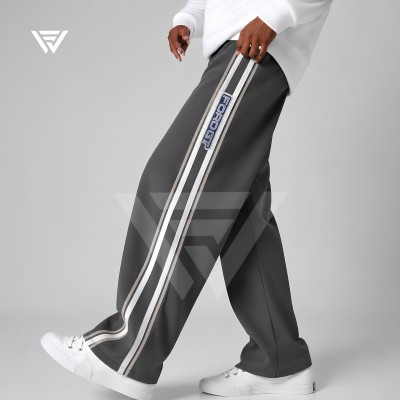 FORDGT Side Stripe Track Pants - Grey