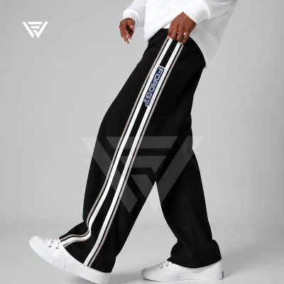 FORDGT Side Stripe Track Pants - Black