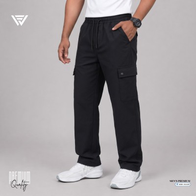 Men's Premium Dobby Joggers - Black