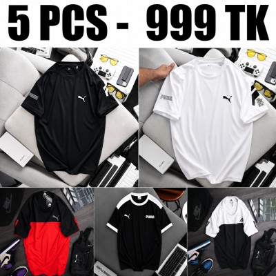 Mash Fabric Sports T-Shirt Combo 01