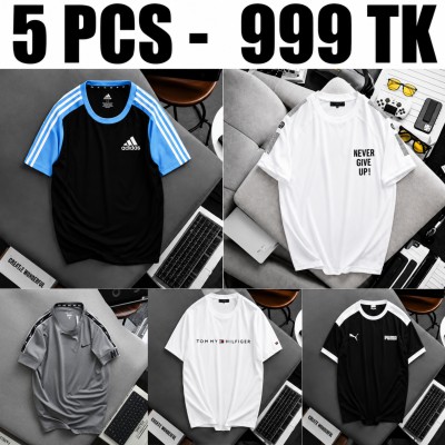 Mash Fabric Sports T-Shirt Combo 05