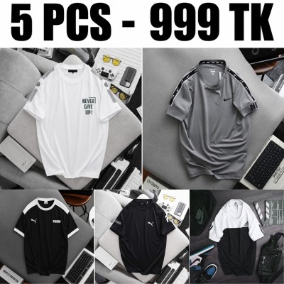 Mash Fabric Sports T-Shirt Combo