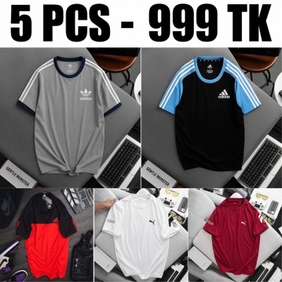 Mash Fabric Sports T-Shirt Combo