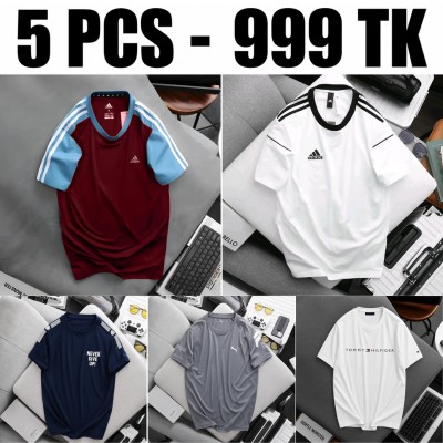 Mash Fabric Sports T-Shirt Combo