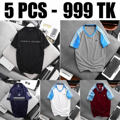 Mash Fabric Sports T-Shirt Combo