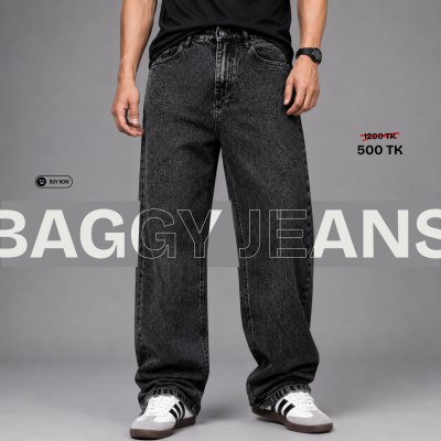 Urban Acid Wash Baggy Jeans