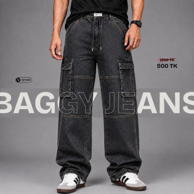 Urban Acid Wash Baggy Jeans