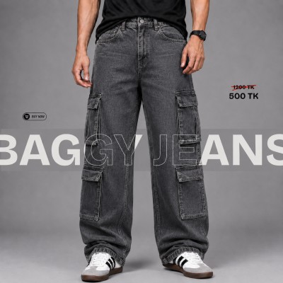 Urban Acid Wash Baggy Jeans