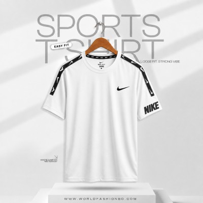 Ni*ke Sleeve Print [White]