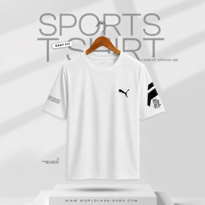 Sports t-shirt - Pu*ma [White]