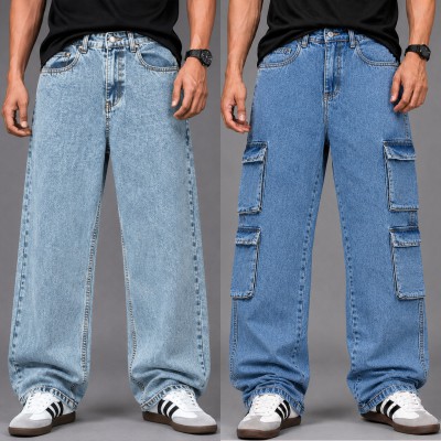 4/8 Pocket Denim Jeans 2PCS Combo - [4LIGHT & 8LIGHT]