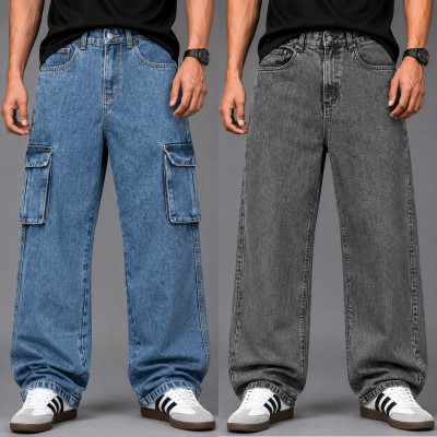 6/4 Pocket Denim Jeans 2PCS Combo - [6LIGHT & 4ASH]