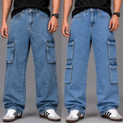 6/8 Pocket Denim Jeans 2PCS Combo - [6LIGHT & 8LIGHT]