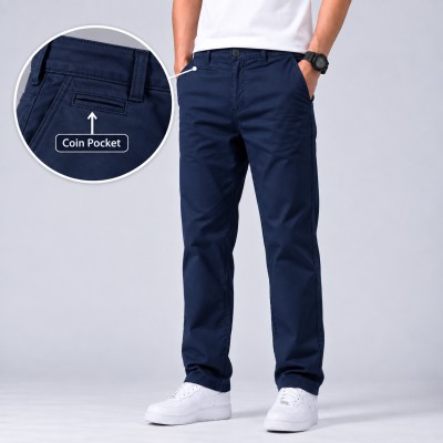 Premium Nevy Stretch Chino Pant with Coin Pocket
