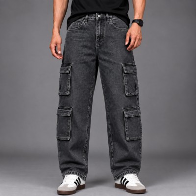 8 Pocket Denim Jeans Deep Ash