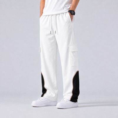 Urban Cargo Joggers – White