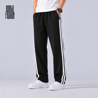PREMIUM COTTON JOGGERS-2 STRIPE