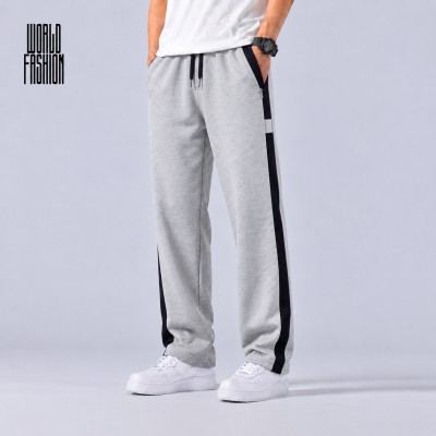 PREMIUM COTTON JOGGERS- ASH BAR