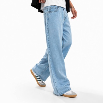 4 POCKET BAGGY DENIM JEANS - [PREMIUM LIGHT]