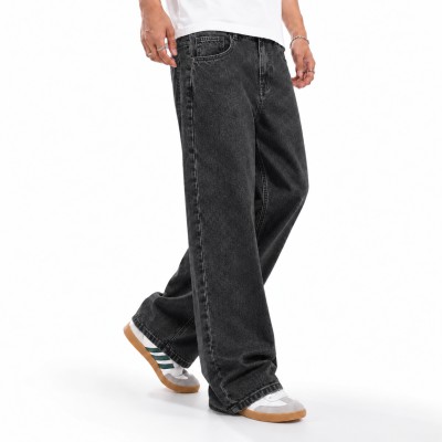 4 POCKET BAGGY DENIM JEANS - [PREMIUM ASH]
