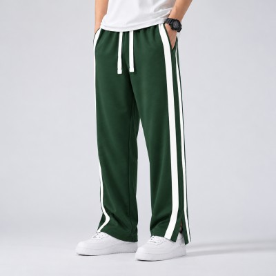 PREMIUM LOW-CUT BAGGY JOGGERS - DARK-GREEN