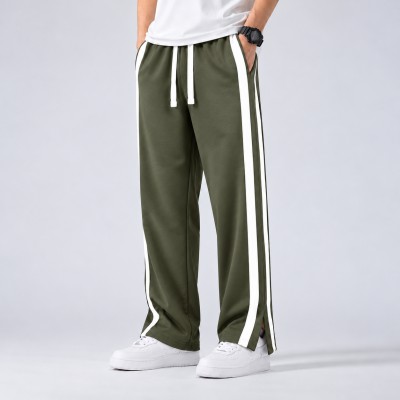 PREMIUM LOW-CUT BAGGY JOGGERS - OLIVE GREEN