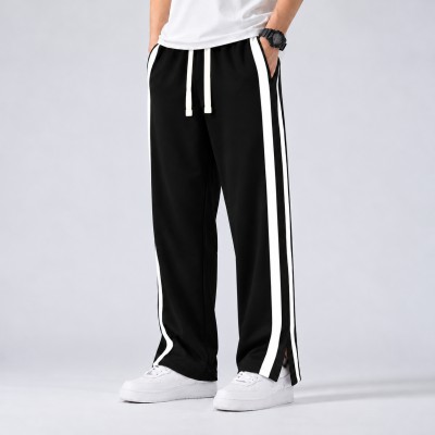 PREMIUM LOW-CUT BAGGY JOGGERS - BLACK